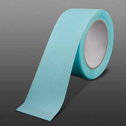 Floor Anti-slip Tape PEVA Waterproof Nano Non-marking Wear-resistant Strip, Size:5cm x 10m(Diamond Texture Blue)-garmade.com