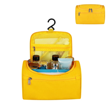 XS01 Multifunctional Portable Hook Type Travel Wash Storage Bag Cosmetic Bag(Yellow)-garmade.com