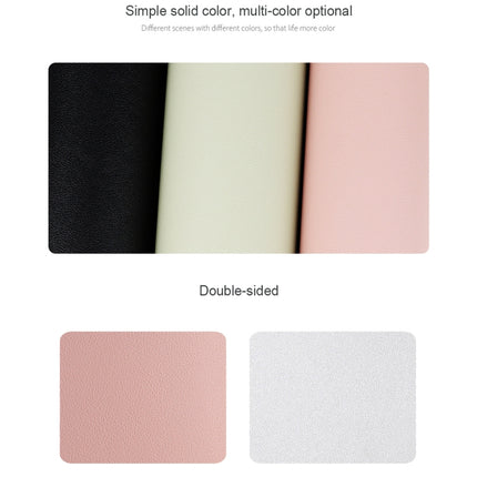 ZD01 Double-sided PU Mouse Pad Table Mat, Size: 90 x 40cm(Pink+Silver)-garmade.com