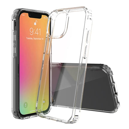 Shockproof Scratchproof TPU + Acrylic Protective Case For iPhone 13 mini(Transparent)-garmade.com