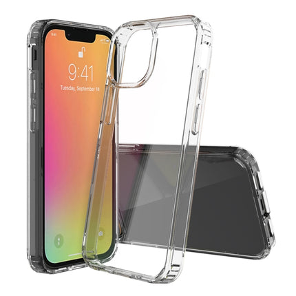 Shockproof Scratchproof TPU + Acrylic Protective Case For iPhone 13 mini(Grey)-garmade.com