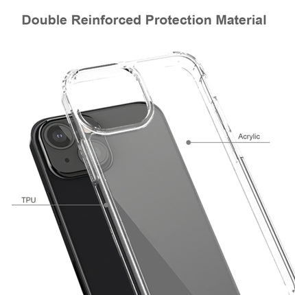 Shockproof Scratchproof TPU + Acrylic Protective Case For iPhone 13 mini(Transparent)-garmade.com