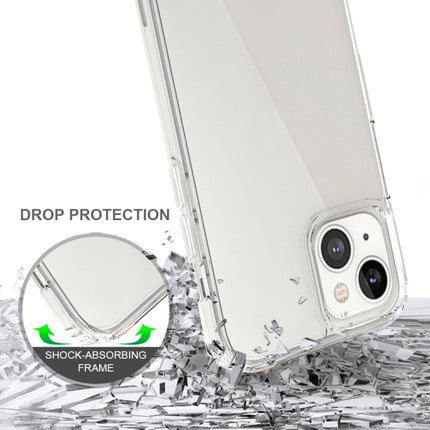 Shockproof Scratchproof TPU + Acrylic Protective Case For iPhone 13(Grey)-garmade.com