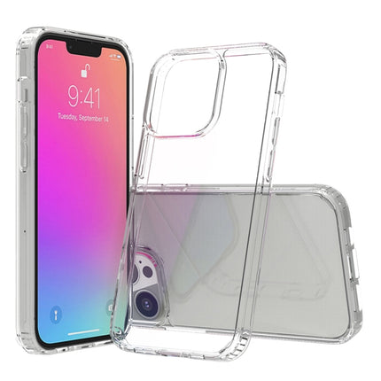 Shockproof Scratchproof TPU + Acrylic Protective Case For iPhone 13 Pro(Transparent)-garmade.com