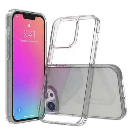 Shockproof Scratchproof TPU + Acrylic Protective Case For iPhone 13 Pro(Grey)-garmade.com