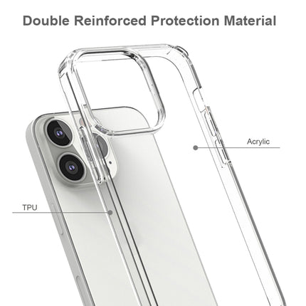 Shockproof Scratchproof TPU + Acrylic Protective Case For iPhone 13 Pro(Grey)-garmade.com