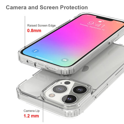 Shockproof Scratchproof TPU + Acrylic Protective Case For iPhone 13 Pro(Pink)-garmade.com