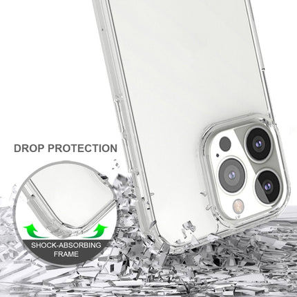 Shockproof Scratchproof TPU + Acrylic Protective Case For iPhone 13 Pro(Grey)-garmade.com