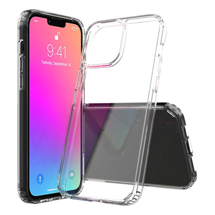 Shockproof Scratchproof TPU + Acrylic Protective Case For iPhone 13 Pro Max(Transparent)-garmade.com