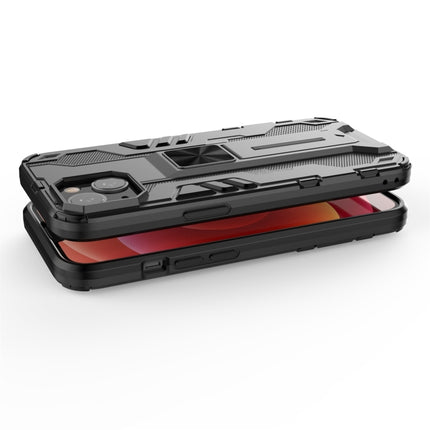 Supersonic PC + TPU Shock-proof Protective Case with Holder For iPhone 13(Red)-garmade.com