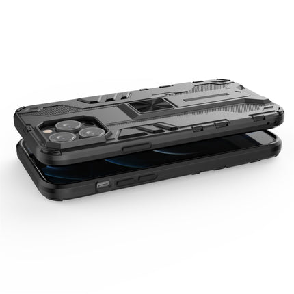 Supersonic PC + TPU Shock-proof Protective Case with Holder For iPhone 13 Pro Max(Green)-garmade.com