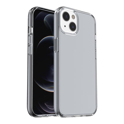 Shockproof Terminator Style Transparent Protective Case For iPhone 13(Grey)-garmade.com