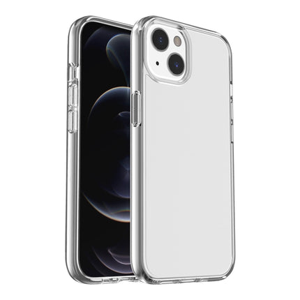 Shockproof Terminator Style Transparent Protective Case For iPhone 13(Transparent)-garmade.com