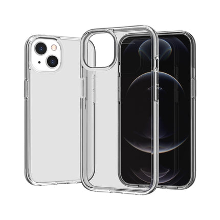 Shockproof Terminator Style Transparent Protective Case For iPhone 13(Transparent)-garmade.com