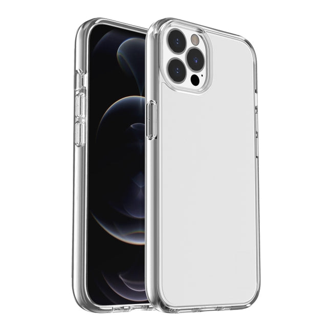 Shockproof Terminator Style Transparent Protective Case For iPhone 13 Pro(Transparent)-garmade.com