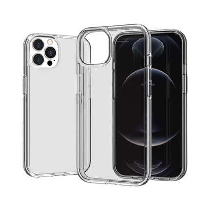 Shockproof Terminator Style Transparent Protective Case For iPhone 13 Pro Max(Transparent)-garmade.com
