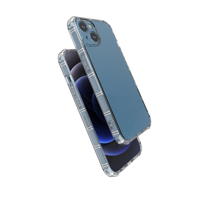 Straight Side Dual Bone Anti-fall TPU Transparent Protective Case For iPhone 13-garmade.com