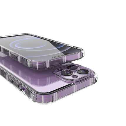 Straight Side Dual Bone Anti-fall TPU Transparent Protective Case For iPhone 13 Pro Max-garmade.com