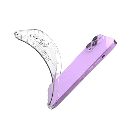 Straight Side Dual Bone Anti-fall TPU Transparent Protective Case For iPhone 13 Pro Max-garmade.com