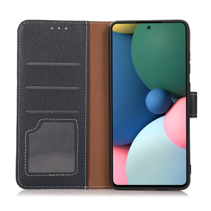 Litchi Texture PU + TPU Horizontal Flip Leather Case with Holder & Card Slots & Wallet For iPhone 13(Dark Blue)-garmade.com