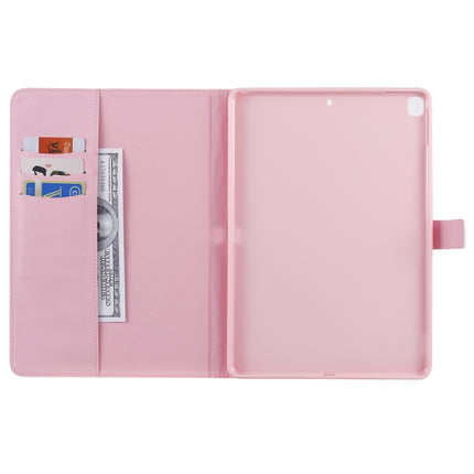 For iPad 10.2 / Pro 10.5 / Air 2019 3D Colored Drawing Horizontal Flip Leather Case with Holder & Card Slots & Wallet & Sleep / Wake-up Function(Girl Under The Tree)-garmade.com