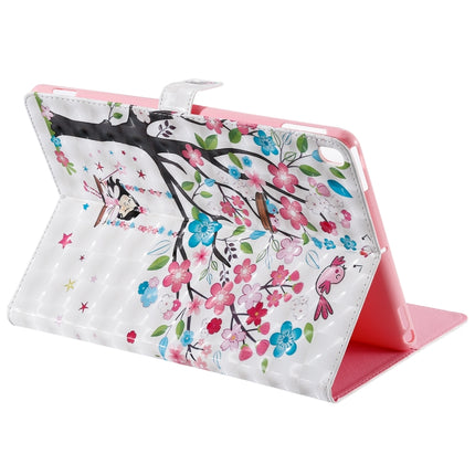 For iPad 10.2 / Pro 10.5 / Air 2019 3D Colored Drawing Horizontal Flip Leather Case with Holder & Card Slots & Wallet & Sleep / Wake-up Function(Girl Under The Tree)-garmade.com