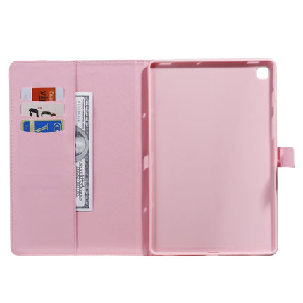 For Galaxy Tab S5e 3D Colored Drawing Horizontal Flip Leather Case with Holder & Card Slots & Wallet & Sleep / Wake-up Function(Girl Under The Tree)-garmade.com