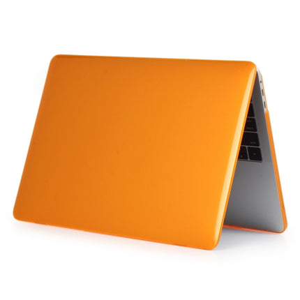 For Macbook Pro 16 inch Laptop Crystal Style Protective Case(Orange)-garmade.com