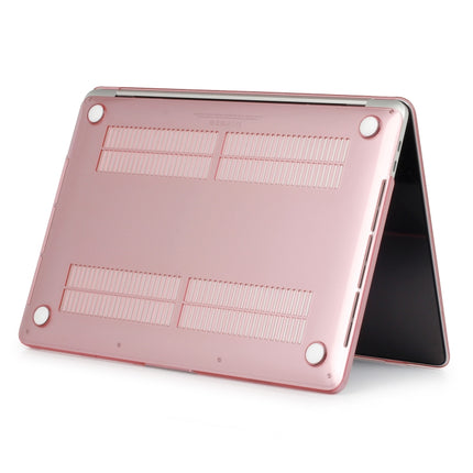 For Macbook Pro 16 inch Laptop Crystal Style Protective Case(Pink)-garmade.com