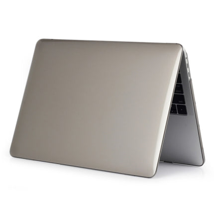 For Macbook Pro 16 inch Laptop Crystal Style Protective Case(Grey)-garmade.com