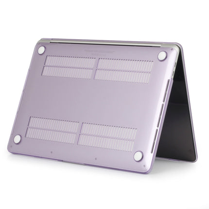 For Macbook Pro 16 inch Laptop Crystal Style Protective Case(Purple)-garmade.com