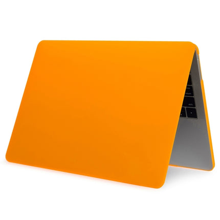 For Macbook Pro 16 inch Laptop Matte Style Protective Case(Orange)-garmade.com
