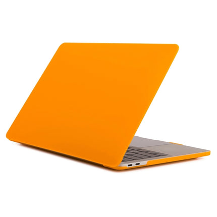 For Macbook Pro 16 inch Laptop Matte Style Protective Case(Orange)-garmade.com