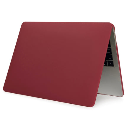 For Macbook Pro 16 inch Laptop Matte Style Protective Case(Wine Red)-garmade.com