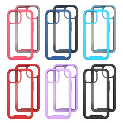 Starry Sky Solid Color Series Shockproof PC + TPU Protective Case For iPhone 13 mini(Red)-garmade.com