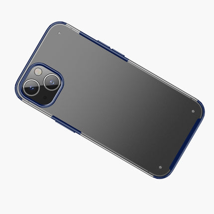 Four-corner Shockproof TPU + PC Protective Case For iPhone 13(Blue)-garmade.com