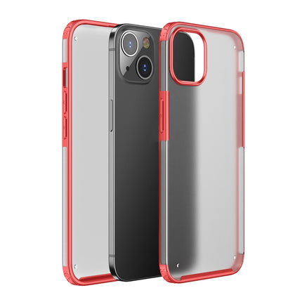 Four-corner Shockproof TPU + PC Protective Case For iPhone 13 Mini(Red)-garmade.com