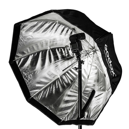 Godox Photo Studio Portable Octagon Speedlite Umbrella Softbox Reflector, Size:80cm-garmade.com