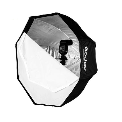 Godox Photo Studio Portable Octagon Speedlite Umbrella Softbox Reflector, Size:95cm-garmade.com