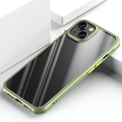 Dawn Series Airbag Shockproof TPU+PC Case For iPhone 13 mini(Green)-garmade.com