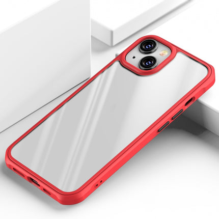 Dawn Series Airbag Shockproof TPU+PC Case For iPhone 13(Red)-garmade.com