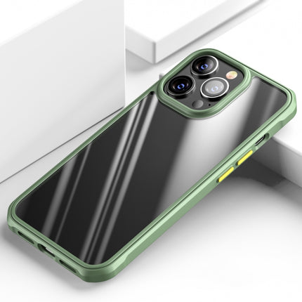 Dawn Series Airbag Shockproof TPU+PC Case For iPhone 13 Pro(Green)-garmade.com