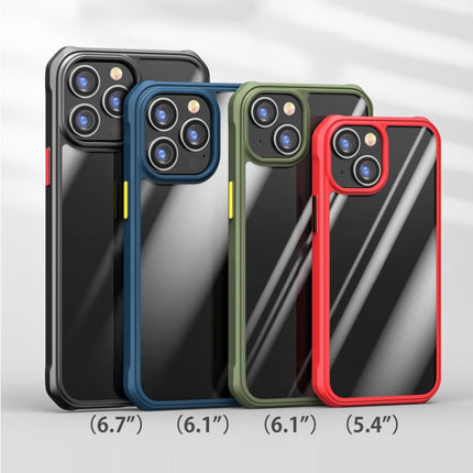 Dawn Series Airbag Shockproof TPU+PC Case For iPhone 13 Pro(Black)-garmade.com