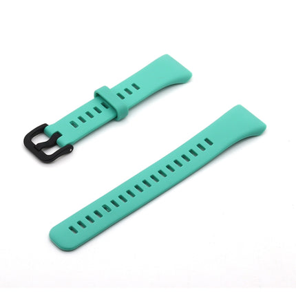 For Honor Band 6 Pure Color Silicone Replacement Strap Watchband(Lake Blue)-garmade.com