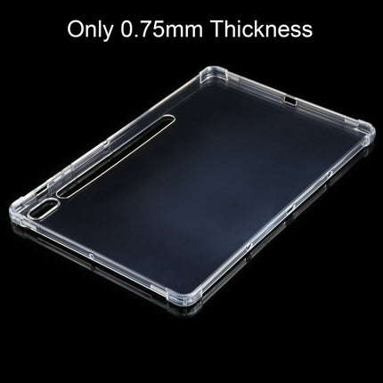 For Samsung Galaxy Tab S7 FE / S7 Lite 12.4 3mm Four-corner Shockproof Transparent TPU Case(Transparent)-garmade.com