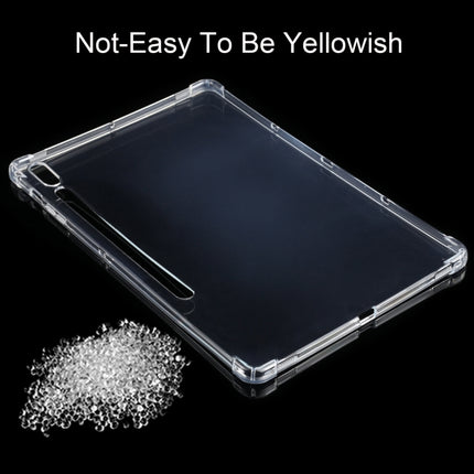 For Samsung Galaxy Tab S7 FE / S7 Lite 12.4 3mm Four-corner Shockproof Transparent TPU Case(Transparent)-garmade.com