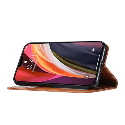 Knead Skin Texture Horizontal Flip Leather Case with Photo Frame & Holder & Card Slots & Wallet For iPhone 13 Pro Max(Wine Red)-garmade.com