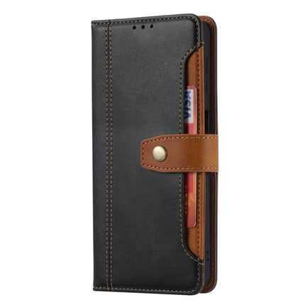 Calf Texture Double Fold Clasp Horizontal Flip Leather Case with Photo Frame & Holder & Card Slots & Wallet For iPhone 13 Pro(Black)-garmade.com