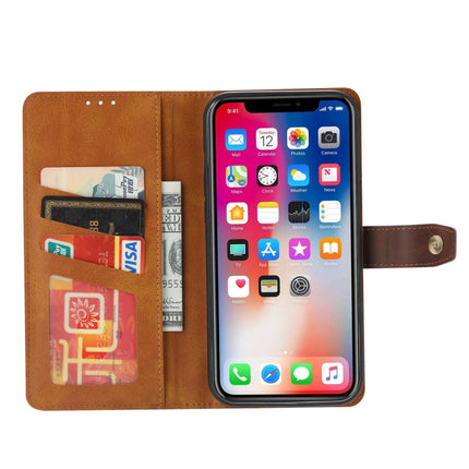 Calf Texture Double Fold Clasp Horizontal Flip Leather Case with Photo Frame & Holder & Card Slots & Wallet For iPhone 13 Pro(Black)-garmade.com