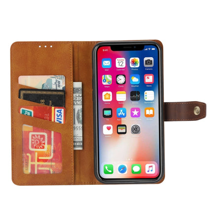 Calf Texture Double Fold Clasp Horizontal Flip Leather Case with Photo Frame & Holder & Card Slots & Wallet For iPhone 13 Pro(Green)-garmade.com